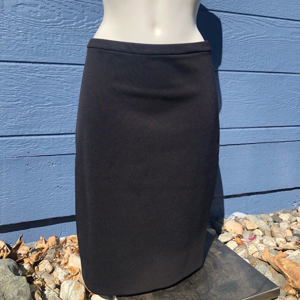 Black pencil skirt